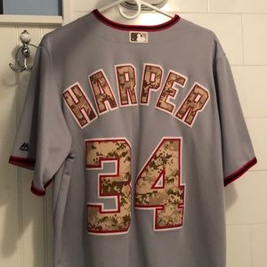 Nationals Baseball Jersey Bryce Harper #34